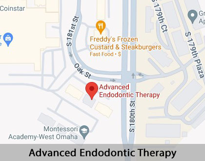 Map image for Emergency Endodontist in Omaha, NE